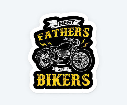 Father Bikers Magnetic Sticker