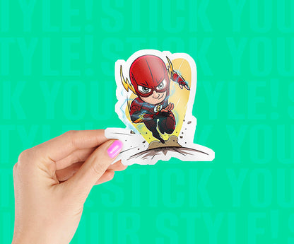 Flash Justice League Magnetic Sticker