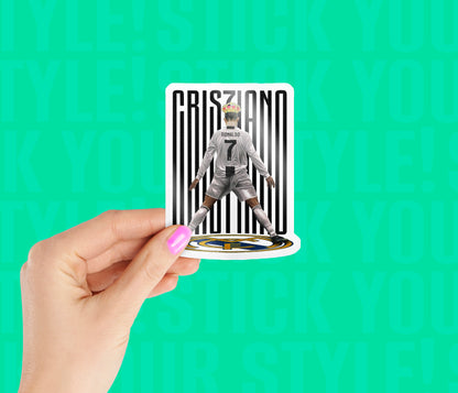 Football King Ronaldo Sticker