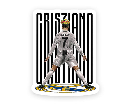 Football King Ronaldo Magnetic Sticker