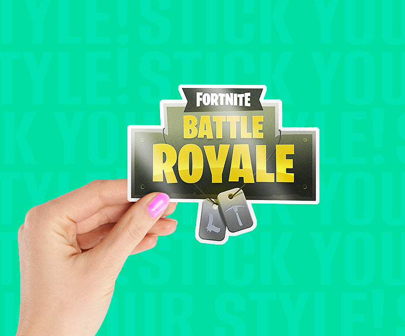 Fortnite Royal Logo Sticker