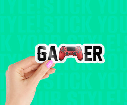 Gamer Logo Magnetic Sticker