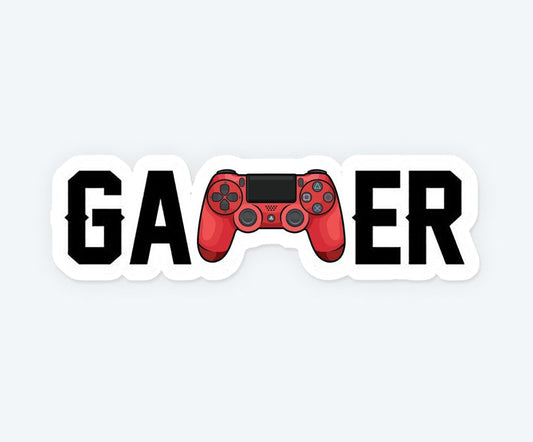 Gamer Logo Magnetic Sticker