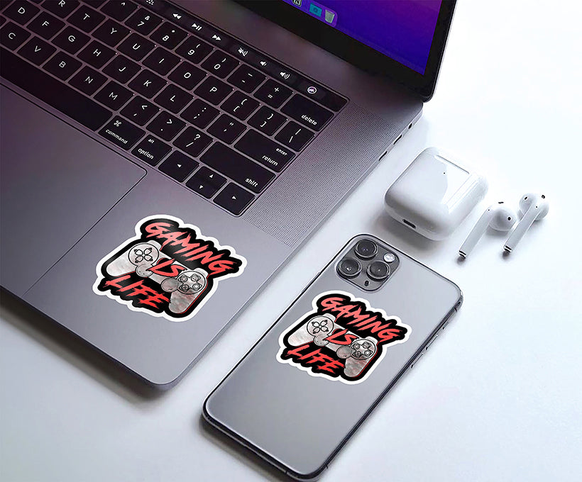 Gaming Is Life Magnetic Sticker