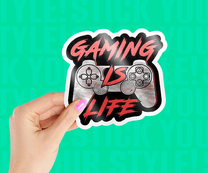 Gaming Is Life Magnetic Sticker