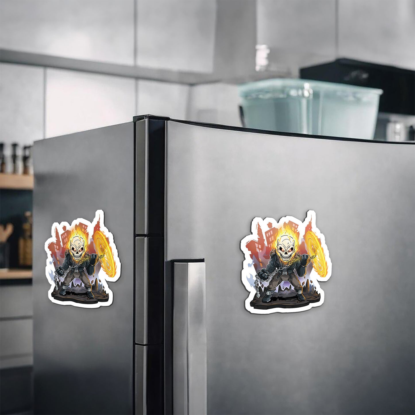 Ghost Rider Magnetic Sticker