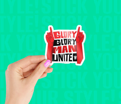 Glory Manchester United Magnetic Sticker