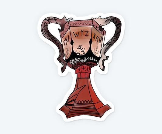 Goblet of Fire Cup Magnetic Sticker