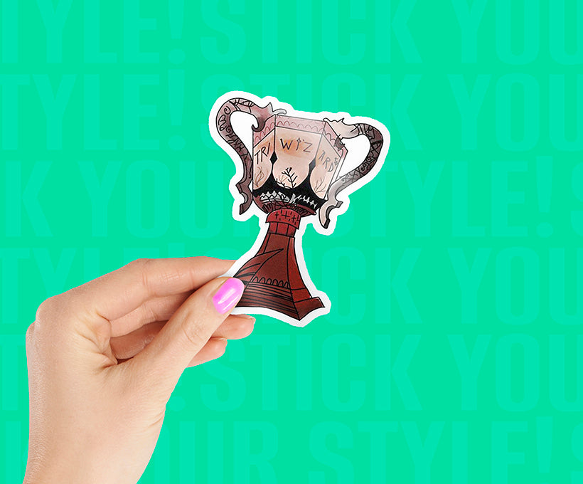 Goblet of Fire Cup Magnetic Sticker