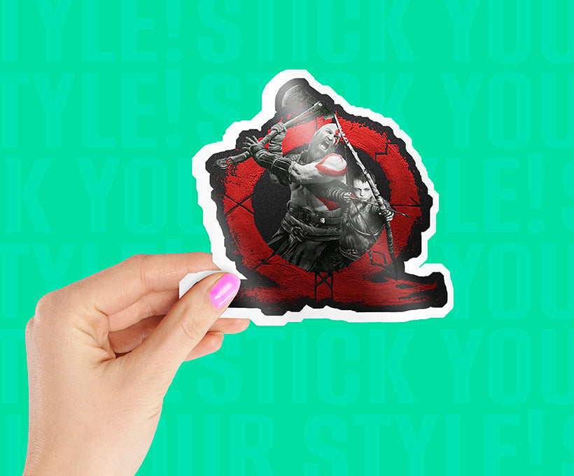 God Of War Killer Mode Sticker