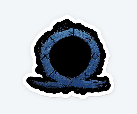 God Of War Ragnarok Logo Magnetic Sticker