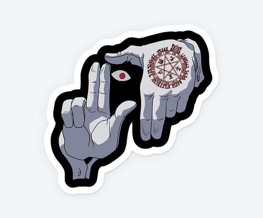 Gothic Style Hellsing Magnetic Sticker