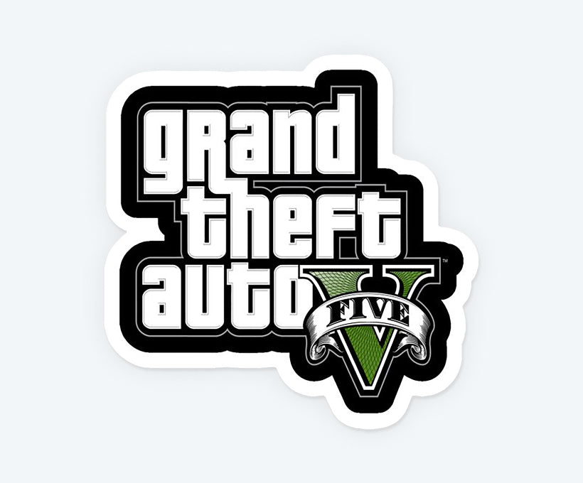 Grand Theft Auto Logo Magnetic Sticker