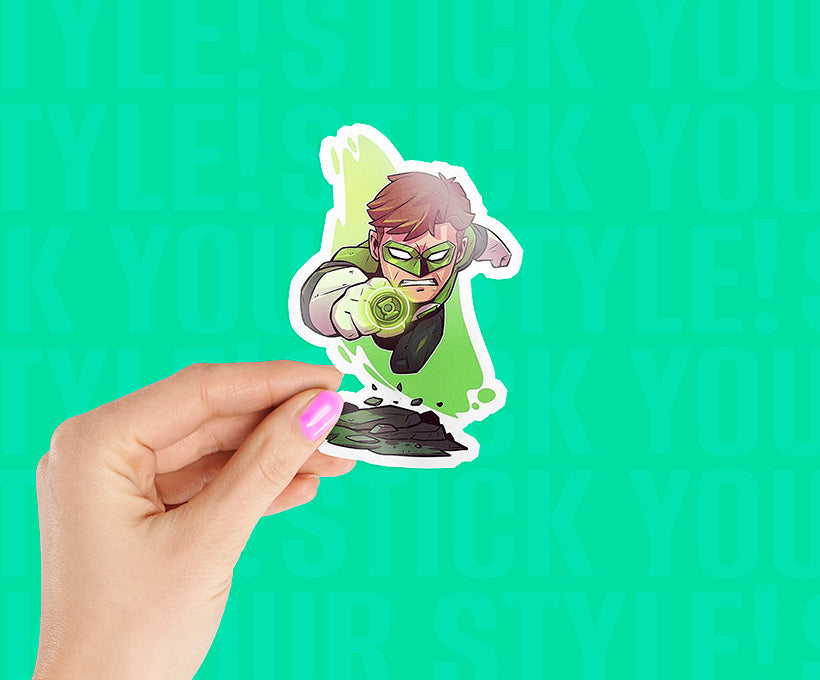 Green Lantern Magnetic Sticker