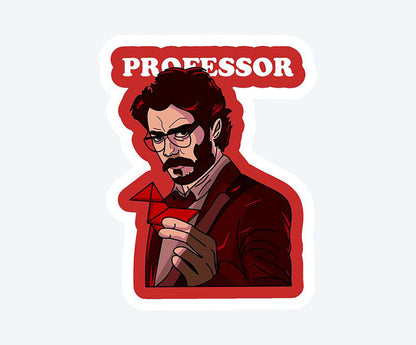 Guardian Angel Professor Magnetic Sticker