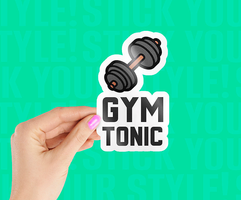 Gym Tonic Sticker