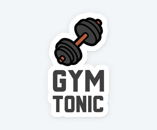 Gym Tonic Magnetic Sticker
