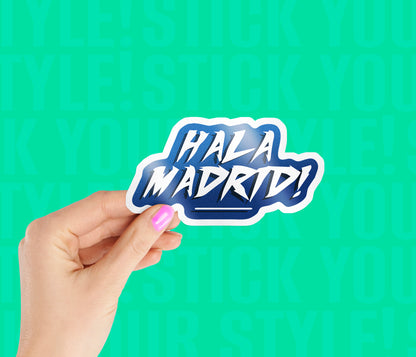 Hala Madrid Sticker