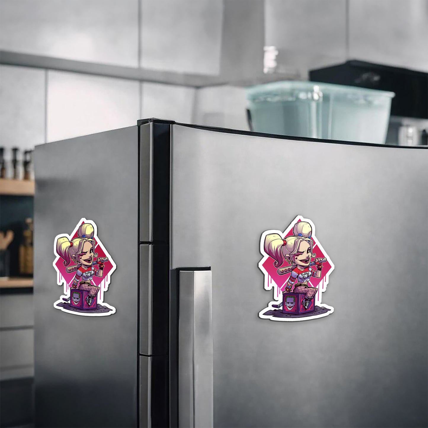 Harley Suicide Squad Magnetic Sticker