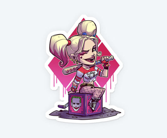 Harley Suicide Squad Magnetic Sticker