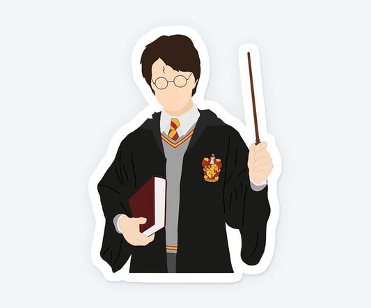 Harry Potter Sorcerer Magnetic Sticker