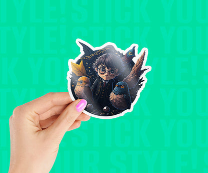 Harry in Woods Chibi Magnetic Sticker