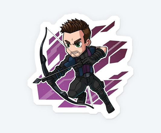 Hawkeye Avengers Magnetic Sticker