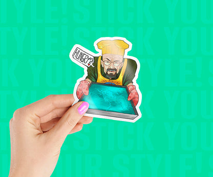 Heisenberg the Cook Magnetic Sticker