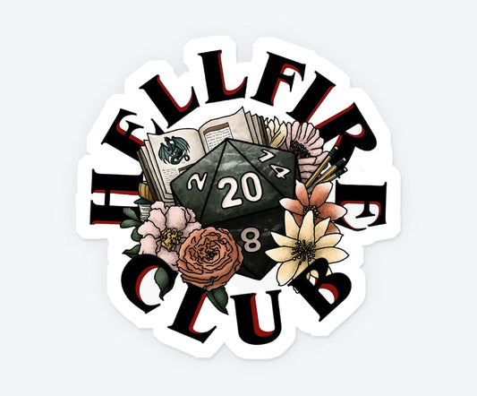 Hell Fire Club Magnetic Sticker