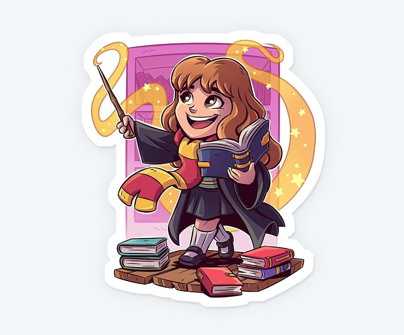 Hermione Granger Chibi Magnetic Sticker