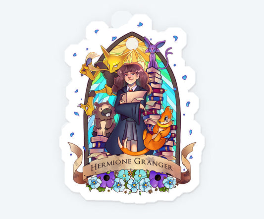 Hermione Granger Harry Potter Magnetic Sticker