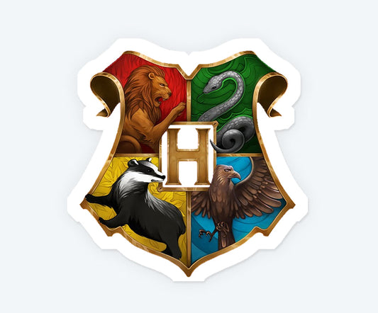 Hogwarts School Seal Magnetic Sticker
