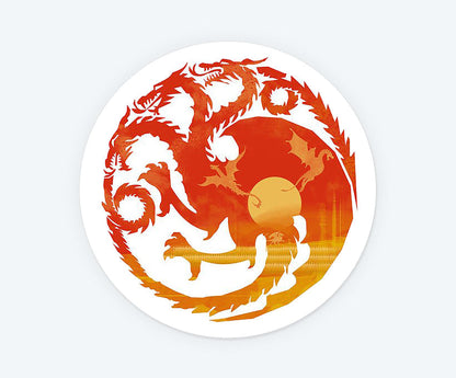 House Targaryen Magnetic Sticker