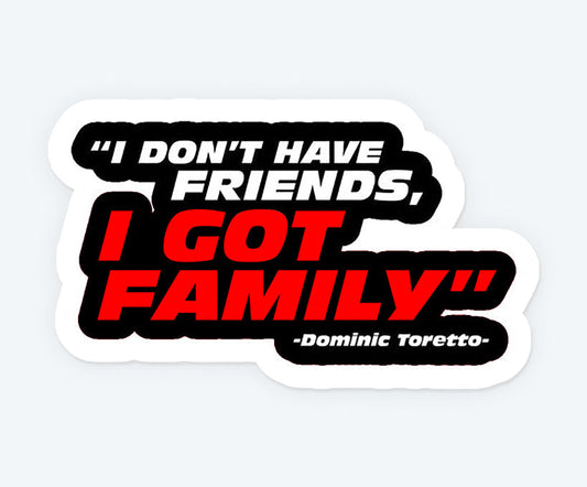 I Got Family Magnetic Sticker