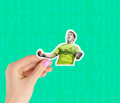 Iker Casillas Celebration Sticker