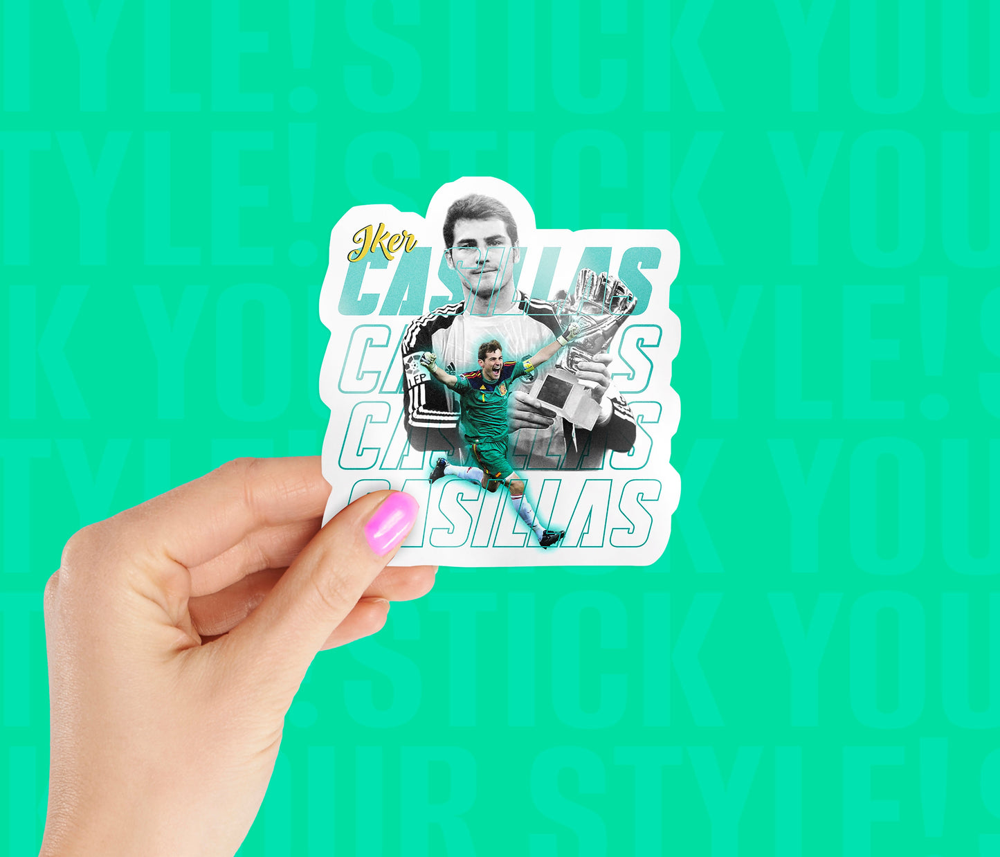 Iker Casillas Magnetic Sticker