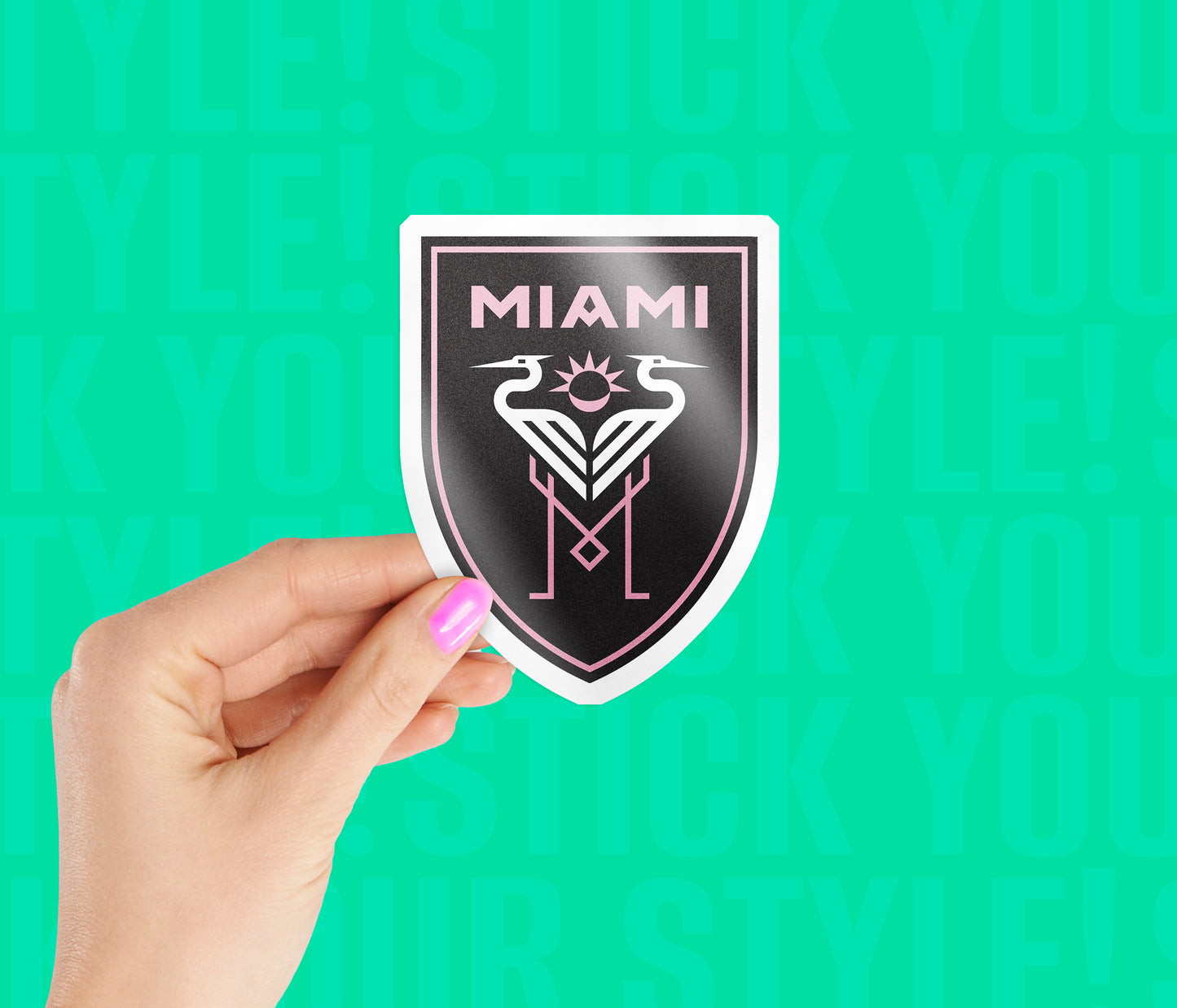 Inter Miami Football Club Sticker