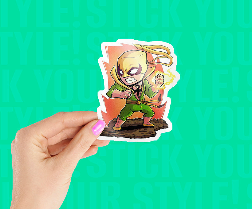 Ironfist Chibi Sticker