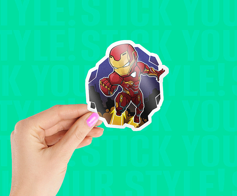 Ironman Infinity War Magnetic Sticker