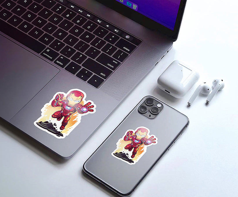 Ironman Strike Sticker