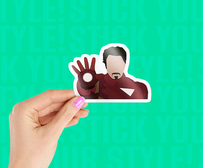 Ironman Tony Stark Sticker