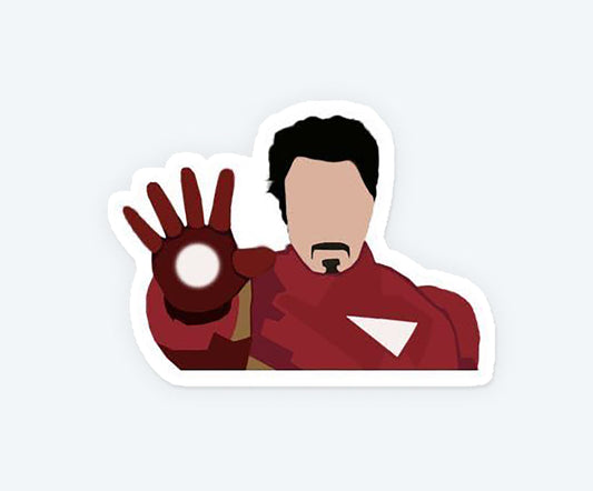 Ironman Tony Stark Magnetic Sticker