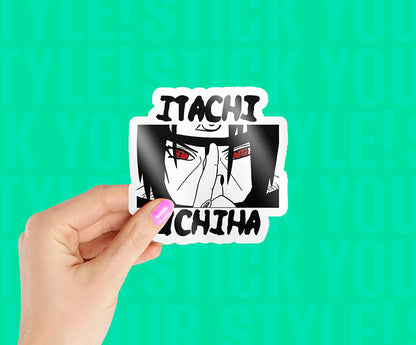 Itachi Uchiha Savage Magnetic Sticker