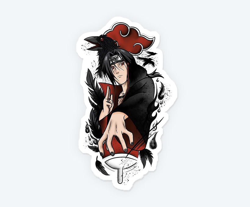 Itachi Uchiha Naruto Magnetic Sticker