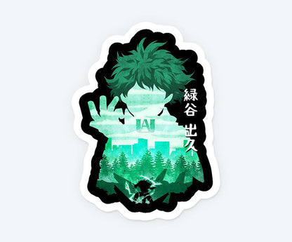 Izuku Midoriya Magnetic Sticker