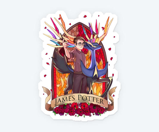 James Potter Magnetic Sticker