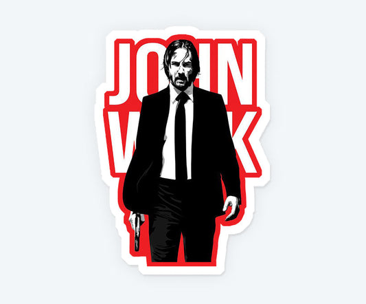 John Wick Poster Magnetic Sticker