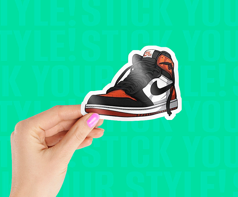 Jordan Shoe Sticker