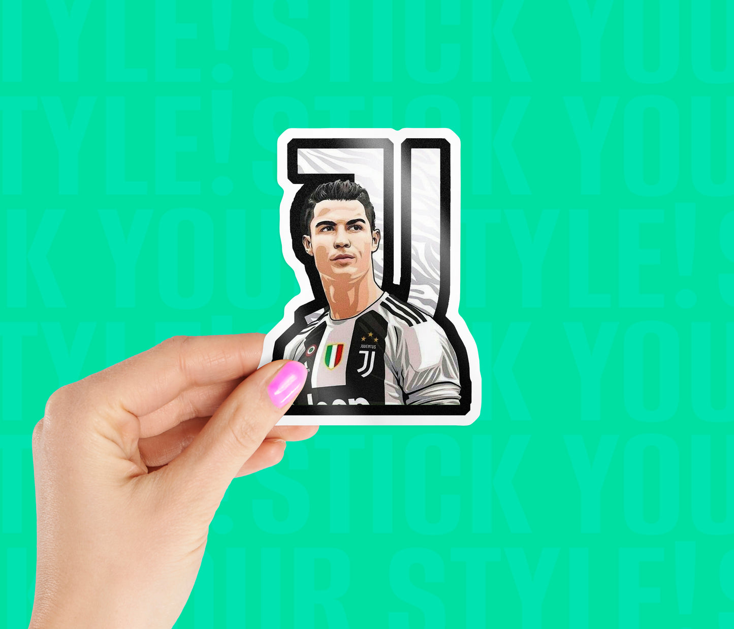 Juventus Ronaldo Sticker