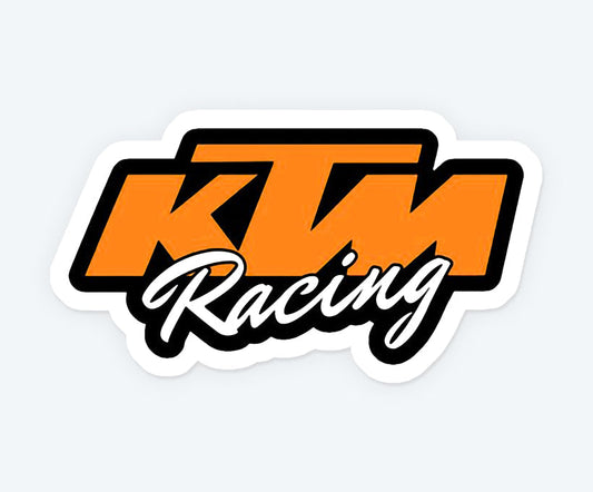 KTM Racing Magnetic Sticker